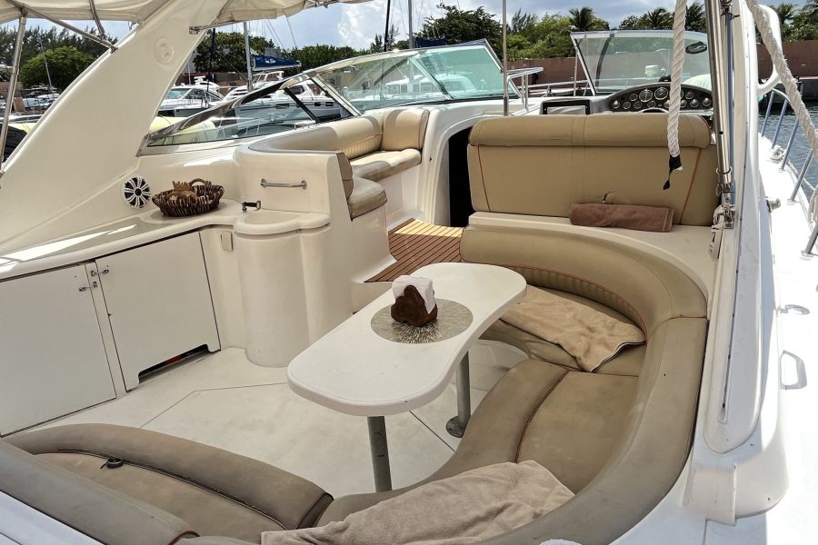 Private 42″ Yacht – 1 room – kitchen – bathroom – living area